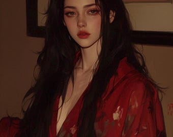 Arquetipo de la Consorte Dragón / Simbolismo de Elegancia, Poder y Prosperidad de Inspiración China / Perfil de Reflexión Soberana