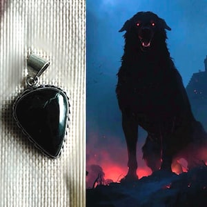 Arquetipo del Sabueso Alfa del Infierno / Simbolismo del Guardián Dominante / Fuerza Infernal y Poder Intrépido / Talismán del Sabueso Mítico