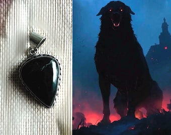 Arquetipo del Sabueso Alfa del Infierno / Simbolismo del Guardián Dominante / Fuerza Infernal y Poder Intrépido / Talismán del Sabueso Mítico