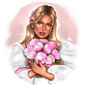 Retrato de dibujos animados realista personalizado, logotipo de dibujos animados, logotipo de empresa, logotipo de belleza, logotipo principal