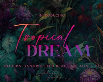 Script and Serif Font Duo, Canva Font, Cricut Font, Wedding Font, Logo Font, Commercial Use | OTF & TTF