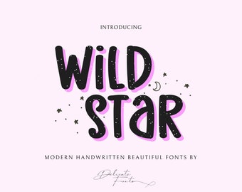 Wild Star Schreibschrift: Moderne kursive Schriftarten (TTF, OTF)