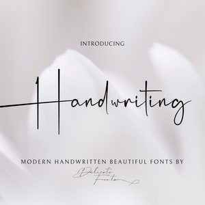 Handwritten Fonts, Embroidery Fonts, Cricut Font, Calligraphy Font, Digital Font, Wedding Font, Invitation Font, Script Font, Procreate Font