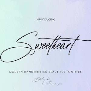 Signature Fonts, Digital font, Calligraphy font, Script Font, Cricut font, Handwritten font, Wedding font, Brush font, Modern font, font