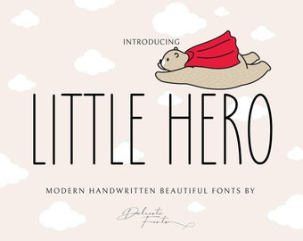 Baby Schrift, Schriften für Babys, Schriften für Cricut, Schriften für kommerzielle Nutzung, Schriften für Procreate, Stickschrift Schriften, Schreibschrift
