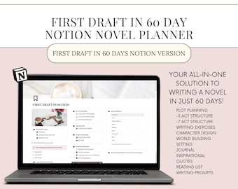 First Draft in 60 Days Novel Writing Notion Template