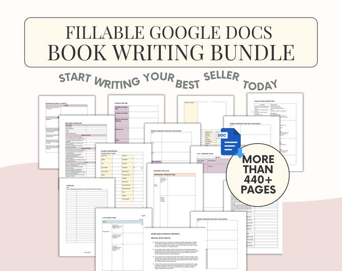 Book Writing Bundle-Google Version
