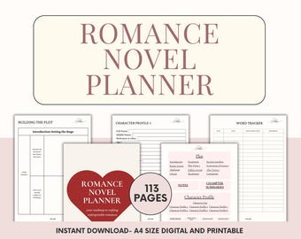 Romance Novel Planner