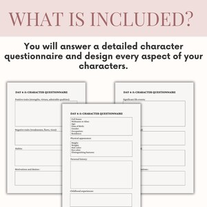 30 Day Novel Writing Guide, Write a Book in 30 Days, Guided Novel ...