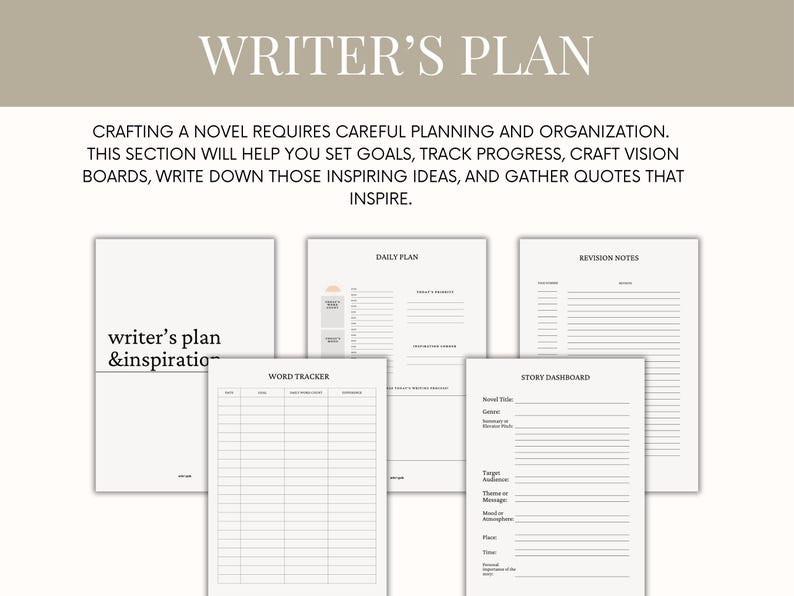 author planner Author Templates  book planner Book Writing book writing planner novel planner novel planning workbook novel workbook novel writing kit Outline a Novel Plot Outline Sheet plot planner Plot Your Novel Writer Workbook writing planner