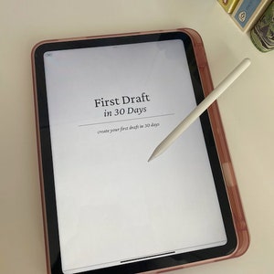 30 Day Novel Writing Guide, Write a Book in 30 Days, Guided Novel ...