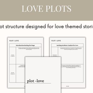YA Novel Planner - Planner for Romance Authors: Love Story Workbook, How to Write a Book, and Novel Outline for Young Adult Fiction