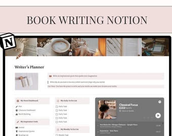 Novel Planner Notion Template