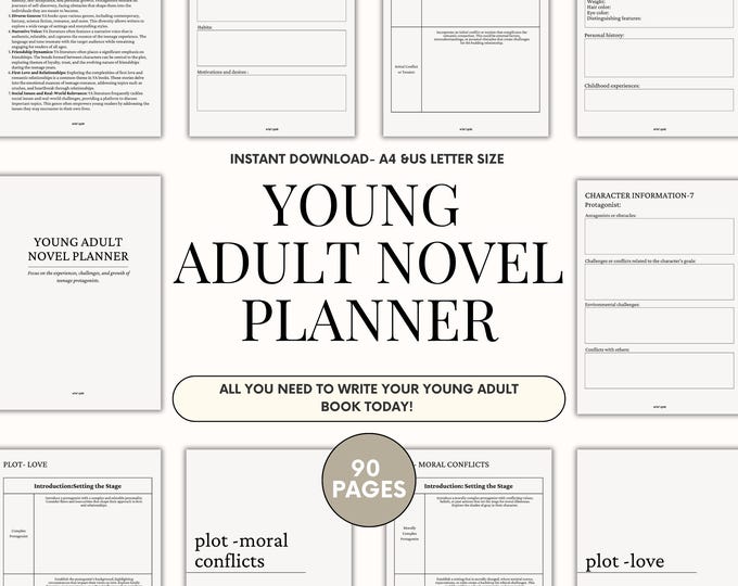 Young Adult Novel Planner