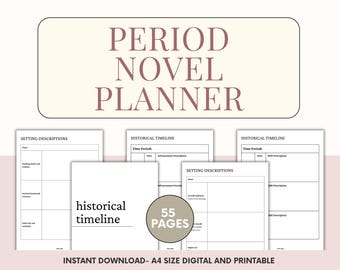 Period Novel Planner