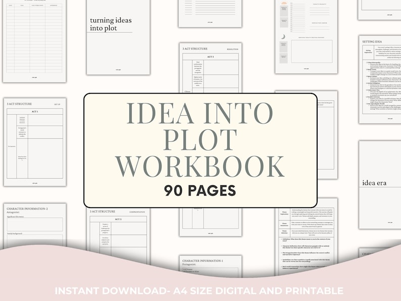 author planner Author Templates  book planner Book Writing book writing planner novel planner novel planning workbook novel workbook novel writing kit Outline a Novel Plot Outline Sheet plot planner Plot Your Novel Writer Workbook writing planner