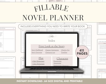 Fillable Ultimate Novel Planner