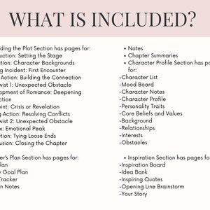 Romance Novel Planner  Novel Outline Workbook for Romance Authors Novel Planner Workbook How to Write a Romance Novel Story Template