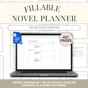 Novel Writing Planner Google Docs  Author Book Planner for Novel Plotting, Write novel outline, Book Writing Planner, Novel Writing Story