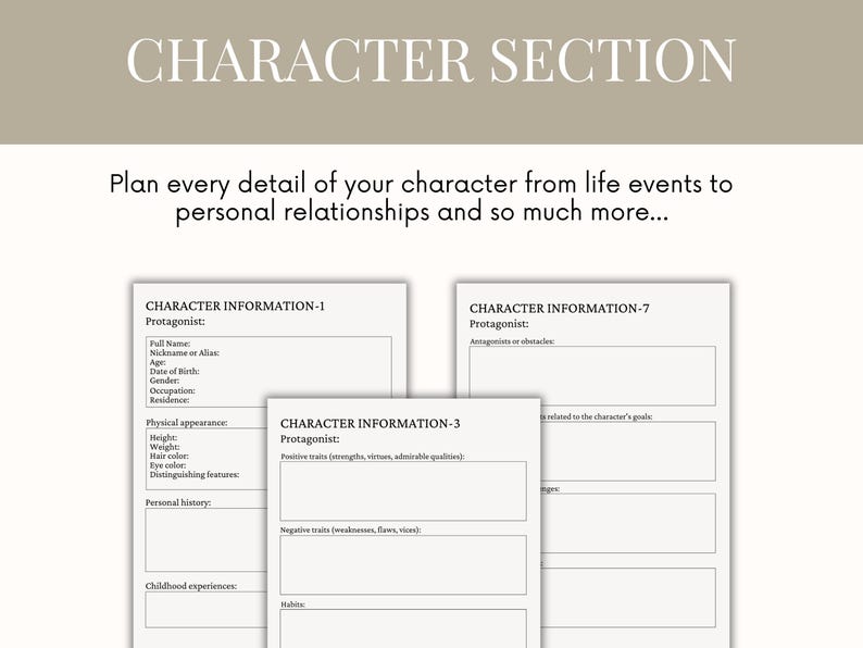 YA Novel Planner - Planner for Romance Authors: Love Story Workbook, How to Write a Book, and Novel Outline for Young Adult Fiction