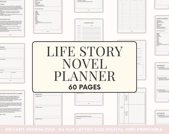 Life Story Novel Planner