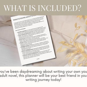 YA Novel Planner - Planner for Romance Authors: Love Story Workbook, How to Write a Book, and Novel Outline for Young Adult Fiction