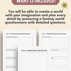 30 Day Novel Writing Guide, Write a Book in 30 Days, Guided Novel ...