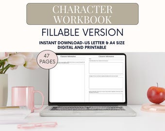 Fillable Character Workbook