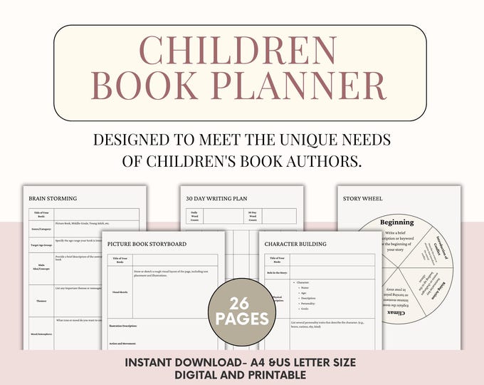 Children Book Planner