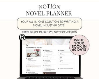 First Draft in 60 Days Book Writing Notion Template