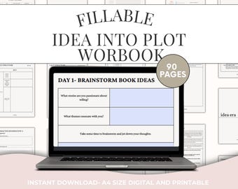 Fillable Idea Into Plot Workbook