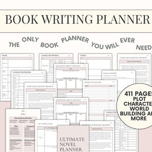 Planer pisania książek: przygotowanie powieści, plan autora, pisanie powieści, wykres postaci, Nanowrimo