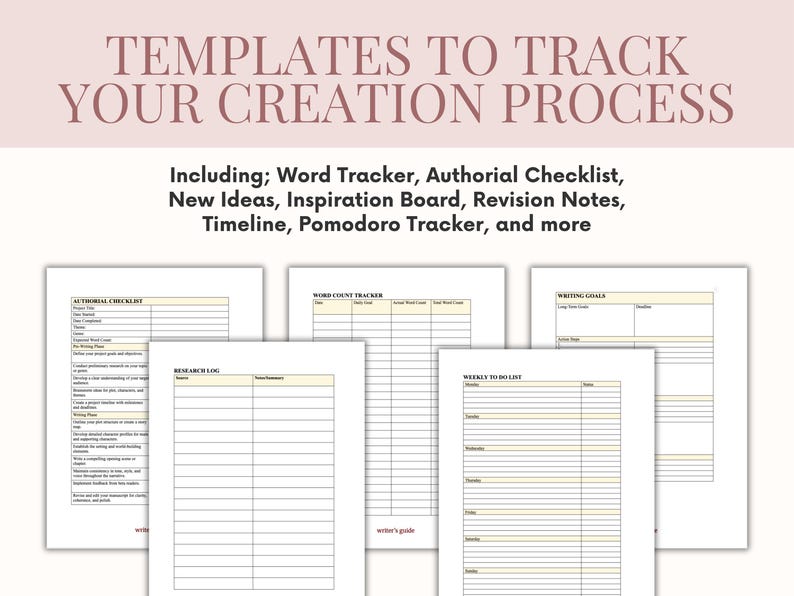 Novel writing workbook Google Docs, Word Novel planner, Story outline book planner, 30 days of writing plot planner, Novel in a month