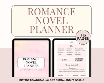 Romance Novel Planner