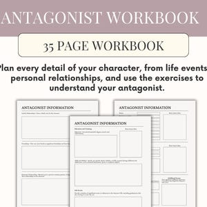 Novel Writing Planner, Author Book Planner for Novel Plotting, Write novel outline, Book Writing Planner, Novel Writing Prep Story Planner Character Chart Nanowrimo Planner