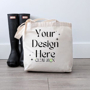 Maquete de sacola, maquete de sacola grande, sacola natural boho flat lay, maquete de sacola minimalista, maquete de bolsa de lona svg, modelo de sacola de compras