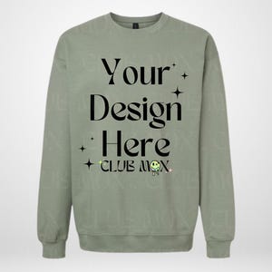 Sage Green Crewneck - Etsy