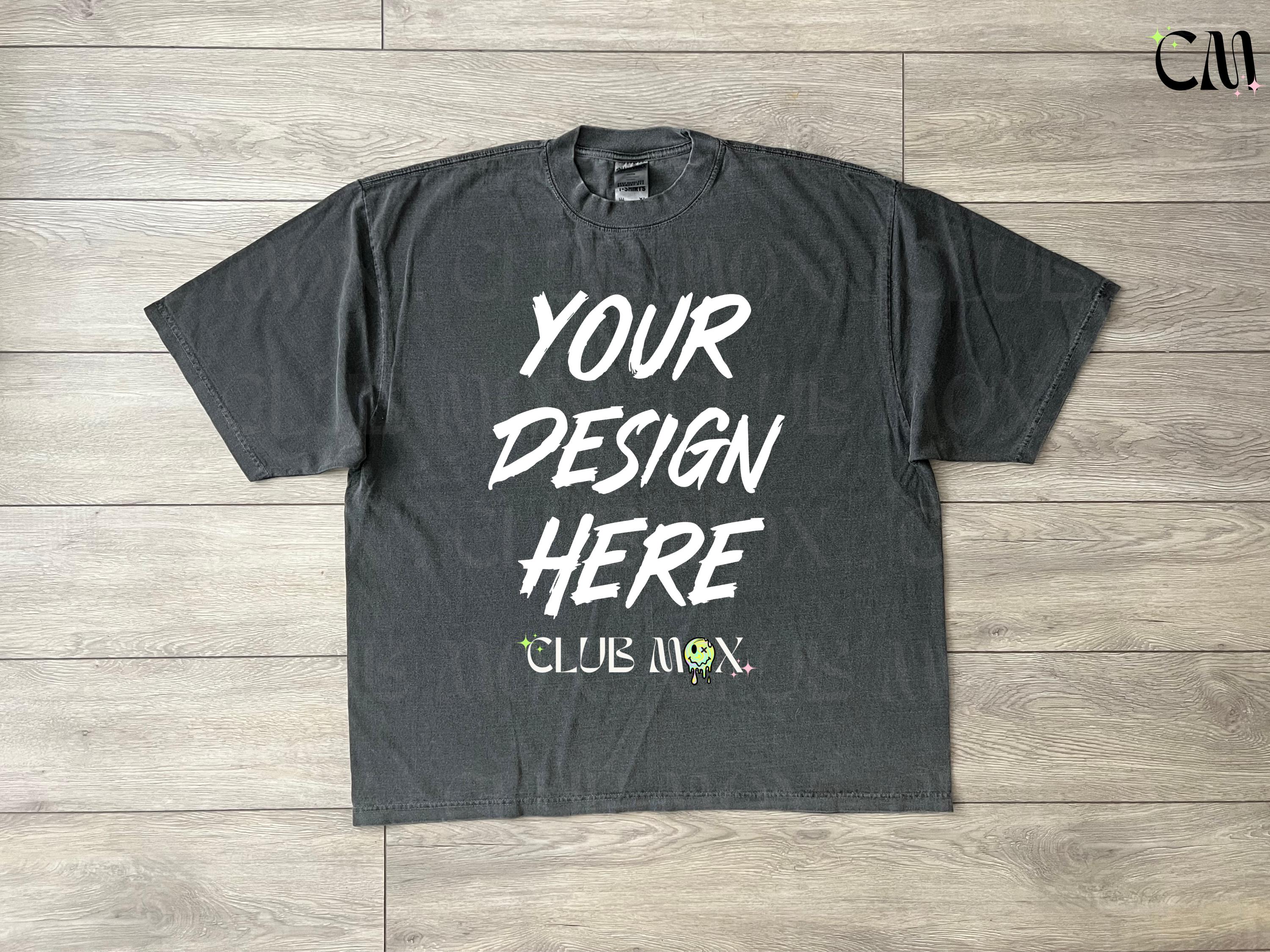 Vintage Embellished Oversized Tshirt