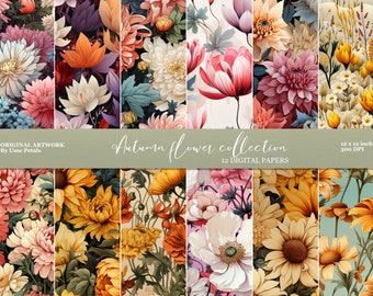 Seamless Pattern Spring Floral - Digital Design - Etsy