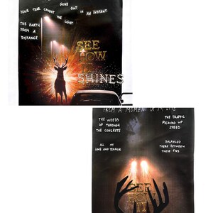 Hozier Lyrics Collage Abstract Psychopomp 1 - Etsy