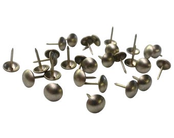 PEWTER Decorative Upholstery Nails Pins Studs Tacks