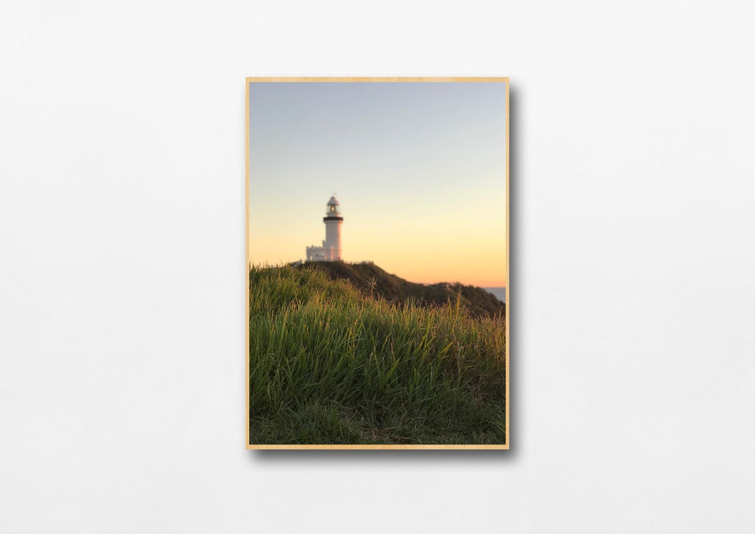Printable Lighthouse Photo, Landscape Print, Rustic Decor, Australia ...