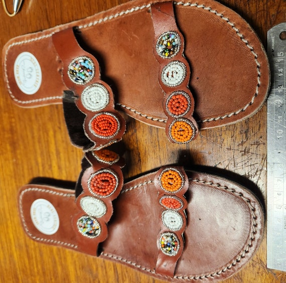 Champali Mpya Style Real Leather Hand Made in Kenya Sandals  display picture 2