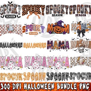 20 Halloween Mega Bundle Png, Halloween Bundle Png, Ghost Bundle Png, Pumpkin Bundle Png, Fall Halloween Bundle, Halloween Designs Bundle