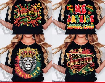 Juneteenth Bundle Png, Juneteenth 1865 Png, Emancipation Day Png, Black Freedom Png, Sublimation Designs, Afro Juneteenth Png, Bundle Png