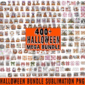 400+ Halloween Mega Bundle PNG, Halloween png bundle, Ghost PNG bundle, Pumpkin Bundle png, Fall Halloween Bundle, Halloween Designs Bundle