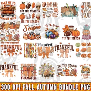 20 Fall Bundle Png, Fall Bundle Png, Autumn Bundle Png, Thanksgiving Bundle Png, Fall Mega Bundle Png, Fall Design Bundle, Pumpkin Bundle