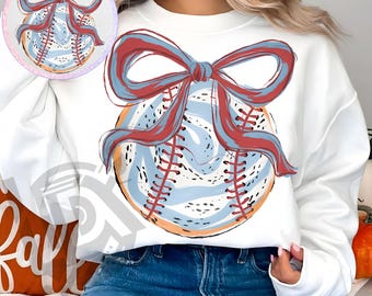 Baseball Coquette Bow Png, Baseball Ball Png, Tis The Season Png, Sports Lover Png, Sublimation Designs, Game Day Png, Baseball Season Png