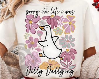 Ganso floral bohemio PNG, Mamá gansa PNG, Flores de primavera PNG, Femenino PNG, Lazo coqueto PNG, Pato PNG, Amante de los gansos PNG, Diseños de sublimación, Ganso