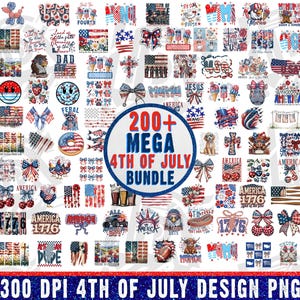 200+ 4th of July Bundle Png, 4th of July Png, Fourth Of July Png, USA Png, America Bundle Png, Independence Day, American Flag Png, Bundle